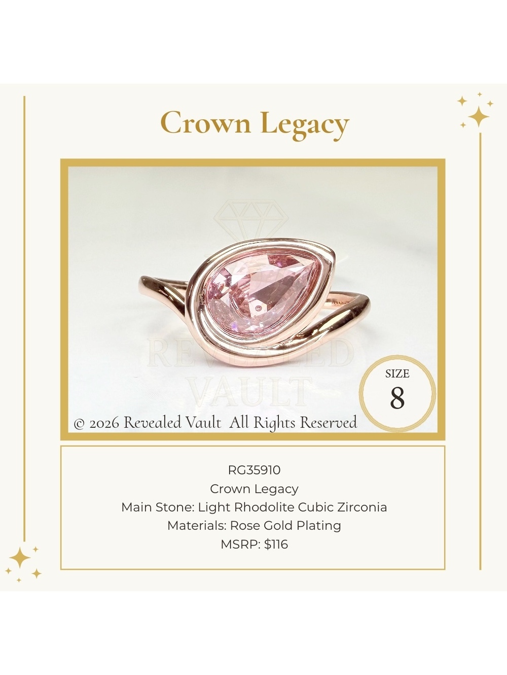 Crown Legacy - Size 8 - OG
